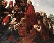 TERBRUGGHEN, Hendrick The Adoration of the Magi sdtg oil on canvas